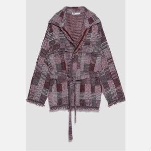 Zara patchwork cardigan